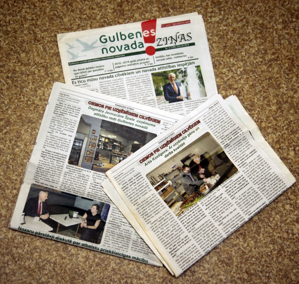 Gulbenes novada pašvaldības laikraksts lielu vērību velta domes priekšsēdētāja Normunda Audziša popularizēšanai. Tajā pašā laikā laikrakstā tā arī neatradās vieta, lai publicētu iedzīvotāju aptauju par atkritumu izvešanas optimālo biežumu novadā. 	