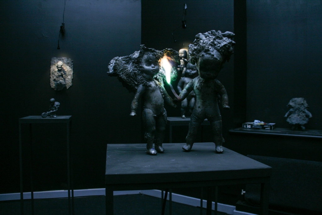  Autors: Nils Jumītis, bakalaura darbs, skulptūru sērija “In the Mental Space”, 2019, materiāls – tērauds.
Autors: Ginta Grūbe