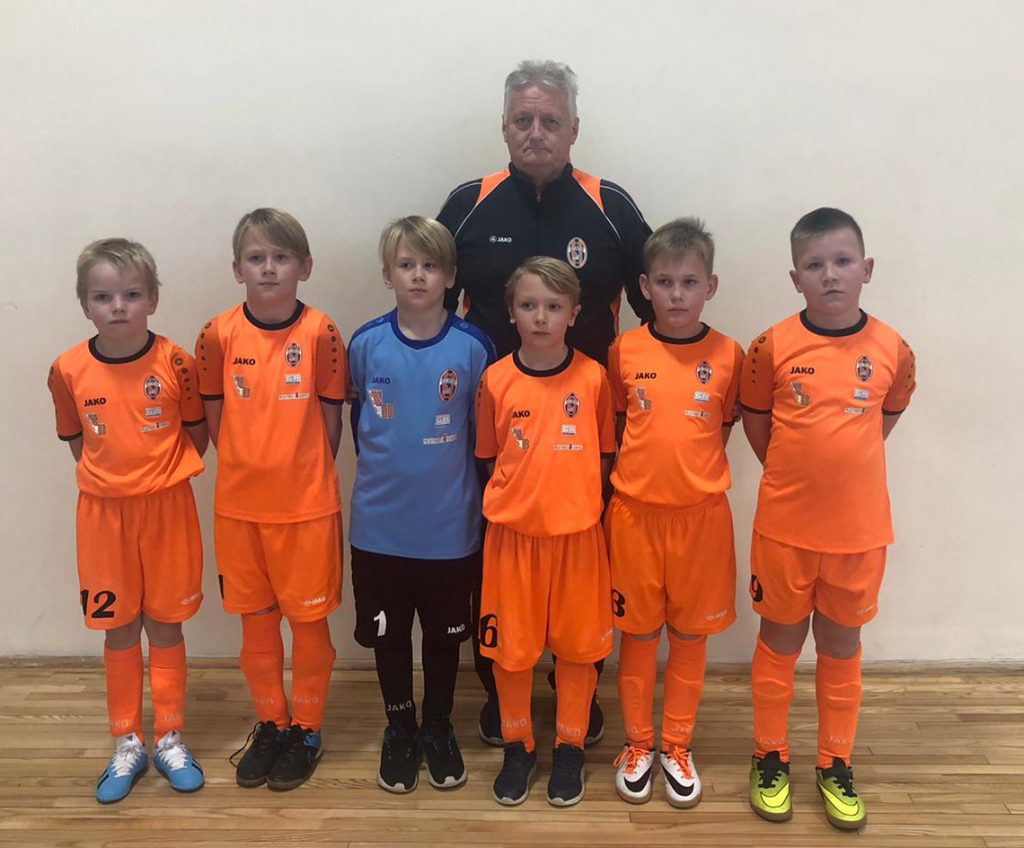 FB Gulbene 2005 zēnu komanda.
Autors: no privāta arhīva