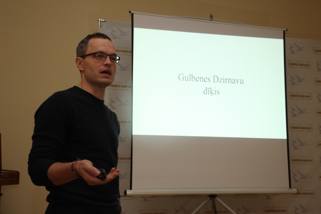 Vides risinājumu institūta vadošais pētnieks Matīss Žagars mācēja uzturēt patīkamu atmosfēru, runājot arī par ne visai patīkamām tēmām.
Autors: Gatis Bogdanovs