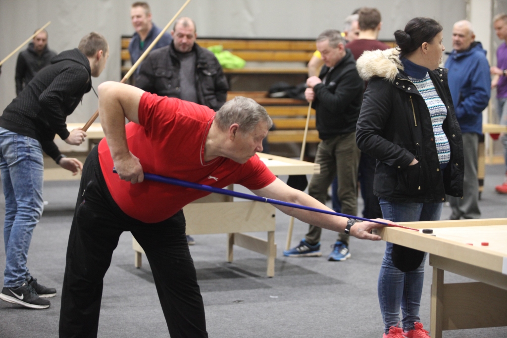 Novada ziemas sporta spēlēs bija iekļauts arī novuss. Vīru grupā uzvarēja Vladimirs Vasiļjevs.  
Autors: Gatis Bogdanovs