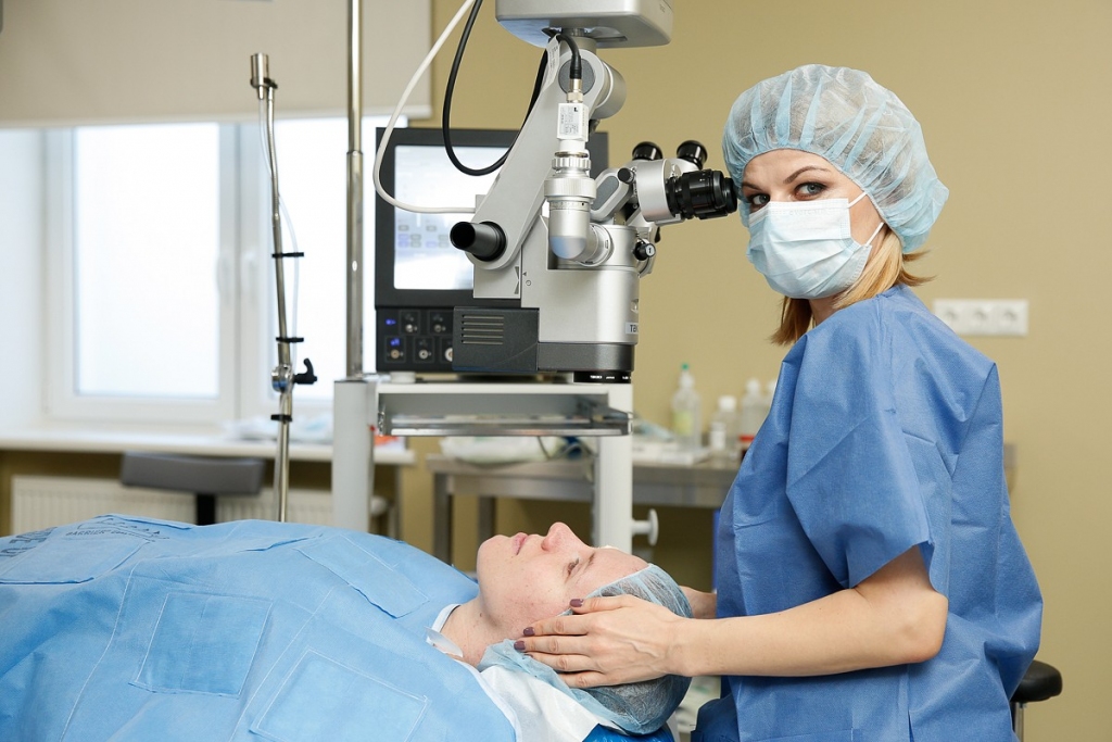 Ķirurģe oftalmoloģe Nataļja Šamajeva.
Autors: publicitātes foto