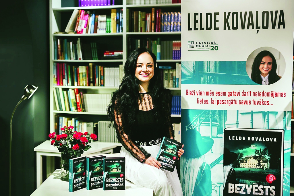 Producentes un grāmatas autores Leldes Kovaļovas debijas romāns “Bezvēsts pazudušās” tika izdots 2019.gada nogalē izdevniecībā “Latvijas Mediji”. 	     
Autors: publicitātes foto