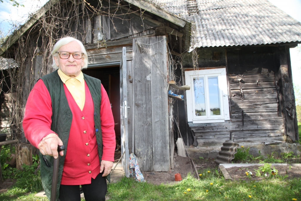 “Ceļmalās”, kurām ir gandrīz 100 gadu, Guna Belova ir dzīvo kopš dzimšanas.     
Autors: Gatis Bogdanovs