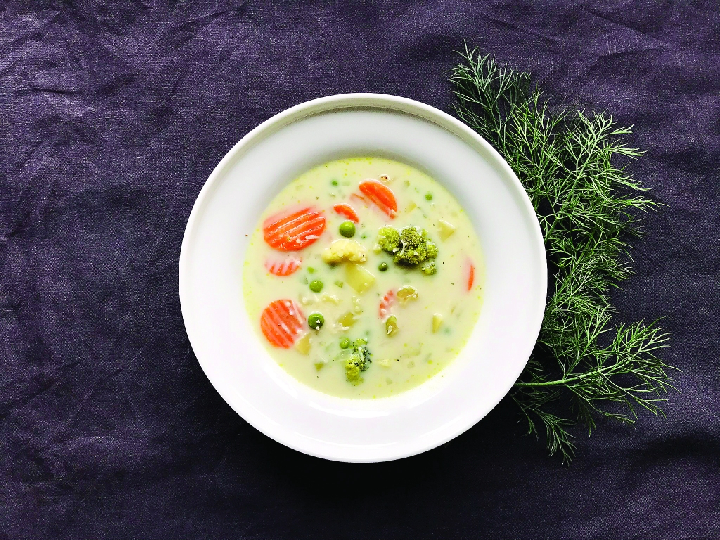 Baltā dārzeņu zupa
Autors: ANCE ANDRĒJEVA-EMPELE