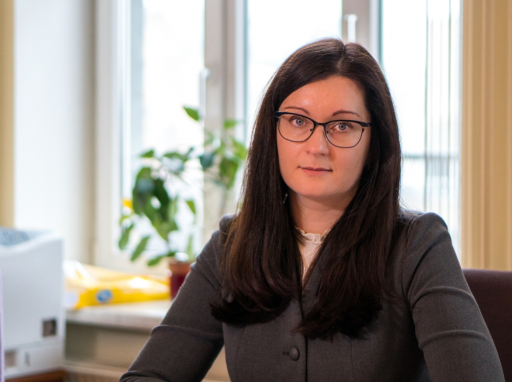 Latvijas Zvērinātu tiesu izpildītāju padomes priekšsēdētāja Iveta Kruka.
Autors: publicitātes foto