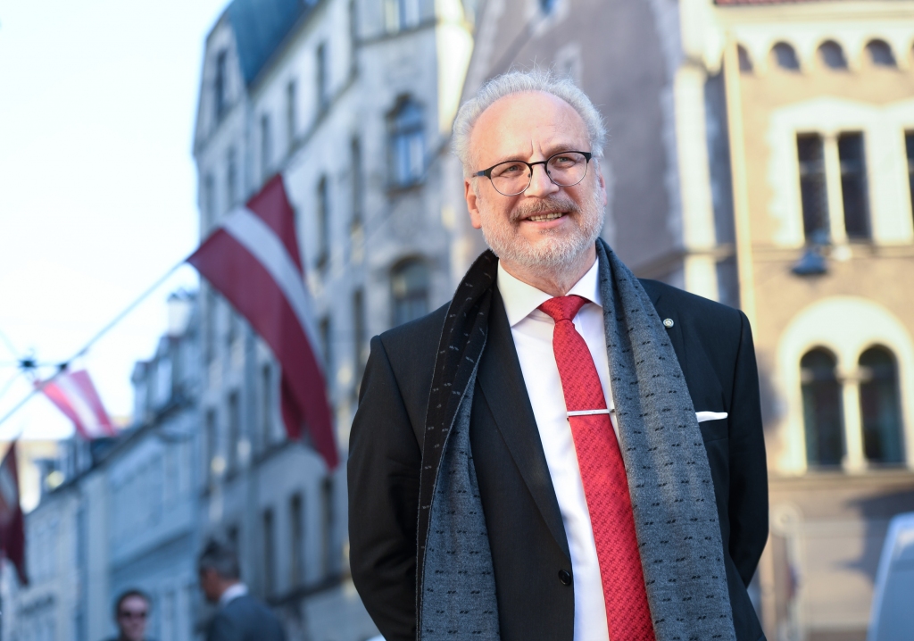 Valsts prezidents Egils Levits
Autors: President.lv