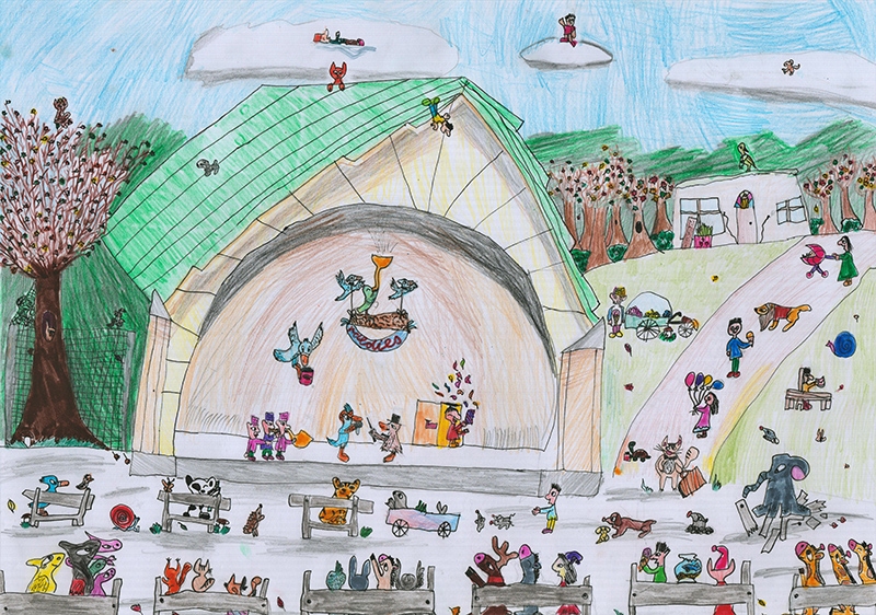 2019.gadā 1.-3.klašu grupā 1.vietu izcīnīja Aļona Novika no Jūrmalas Mākslas skolas par darbu „Mellužu estrādes atklāšana”, skolotājs Antons Vaivods.
Autors: 