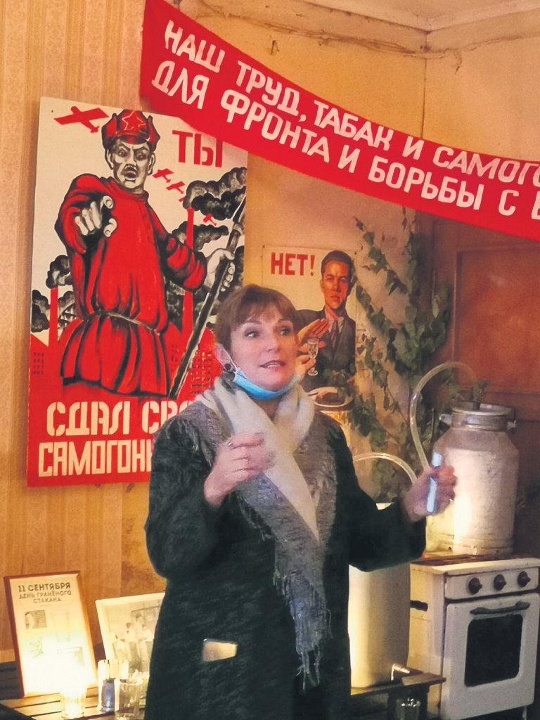 Dace Zagorska Kaunatas pagastā vecajā kroga ēkā atvērusi kandžas muzeju. Viņas stāstījums par šo tēmu ir bezgala saistošs un atraktīvs! 
Autors: Pārsla Konrāde