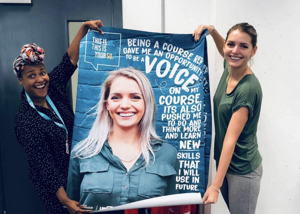 Diāna – izcilniece un reklāmas seja universitātē.
Autors: no privātā arhīva