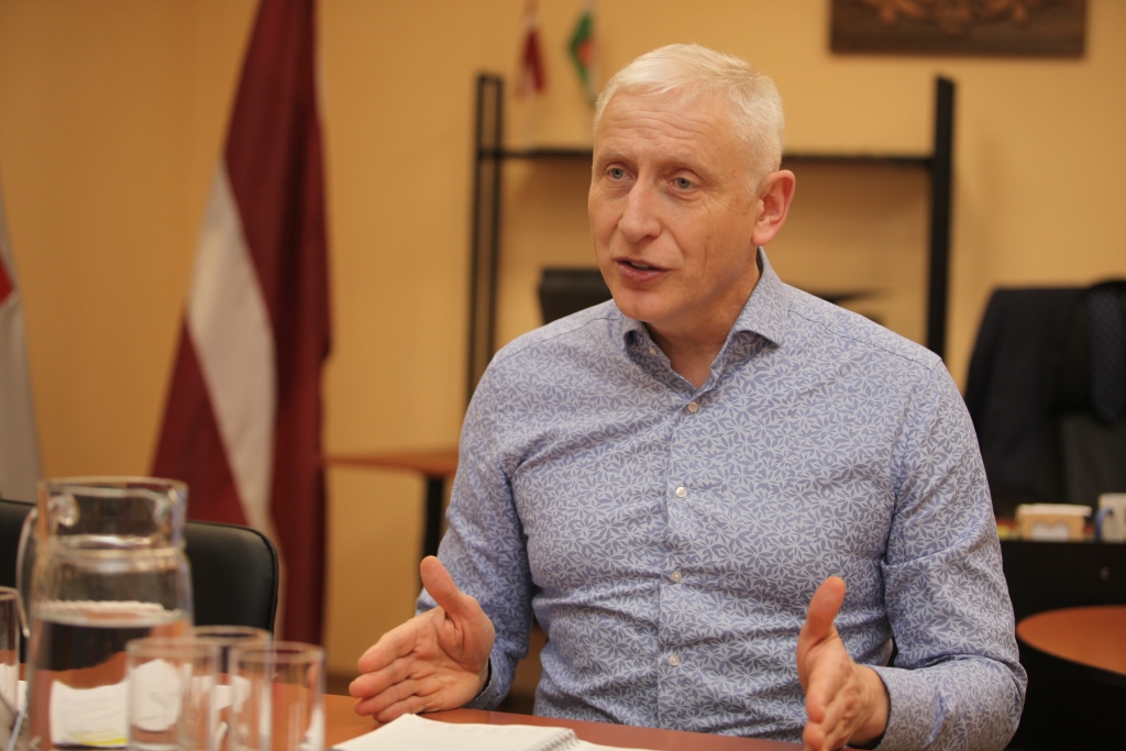 Gulbenes novada domes priekšsēdētājs Normunds Audzišs.
Autors: no 