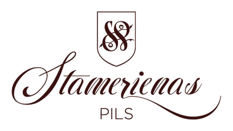 Māras Vulfas piedāvātajā idejā ir uzsvērts vizuālās identitātes elements – pils nosaukums, ir arī savs ģērbonis ar monogrammu “SP”.