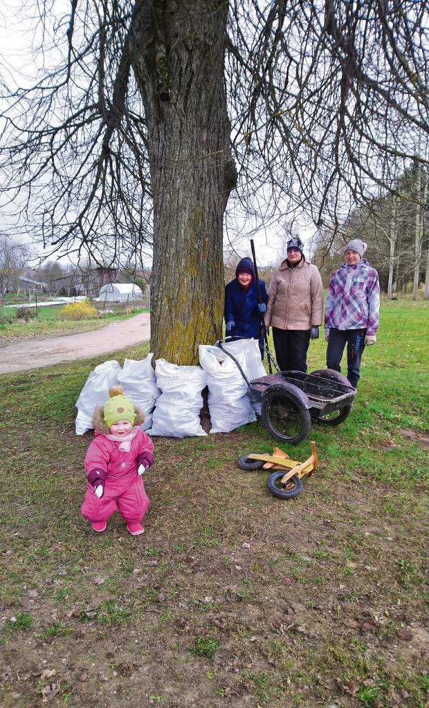 Talka Raiņa ielā Gulbenē.
Autors: no privātā arhīva