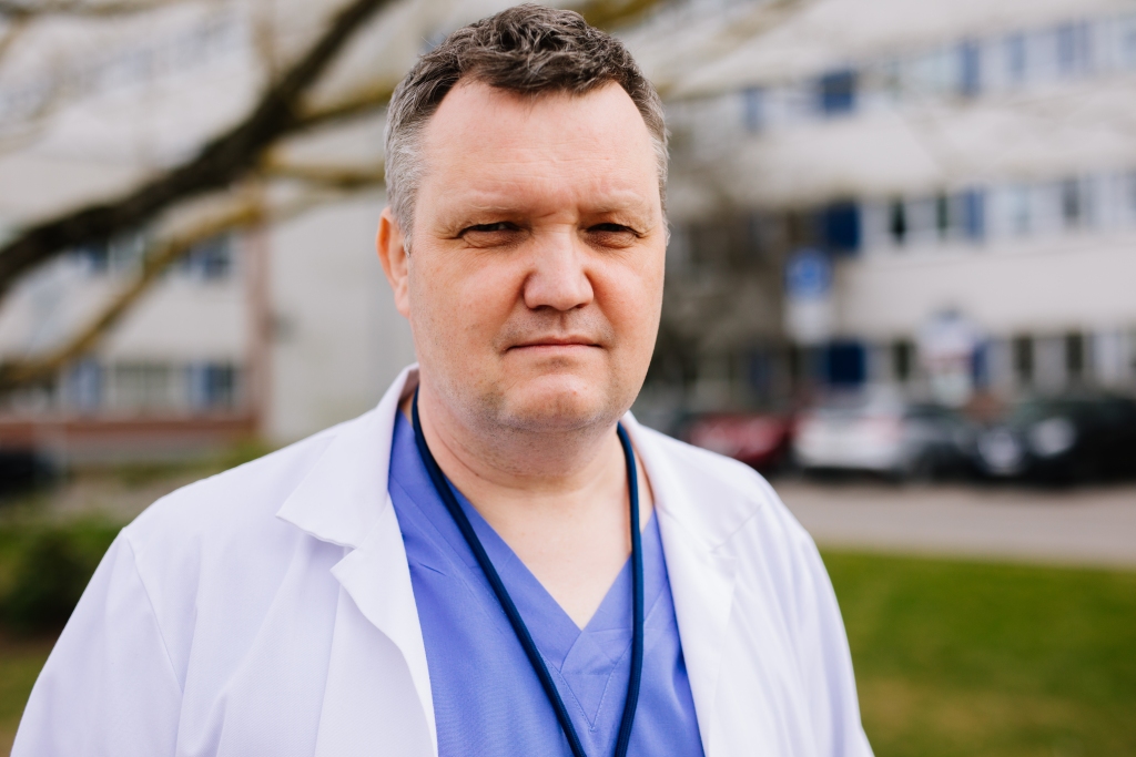 Ķirurgs onkologs Guntis Ancāns.
Autors: Andris Barbans