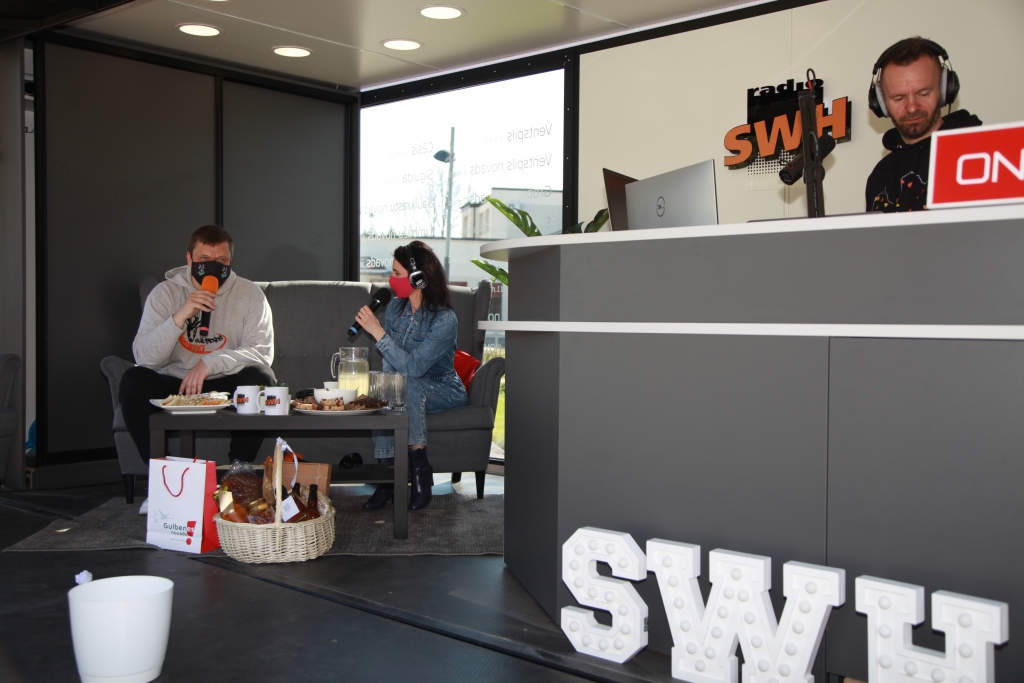 Radio SWH izziņas tūrē piedalījās arī gulbenietis Raimonds Gabrāns. 
Autors: Gatis Bogdanovs