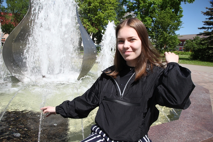 Vanesa Vajevska zina, ka neatlaidība, centība un mērķtiecība dzīvē palīdz sasniegt mērķus. 
Autors: Gatis Bogdanovs