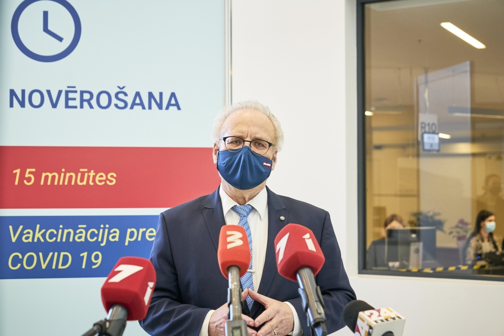 Valsts prezidents Egils Levits.
Autors: Valsts kanceleja