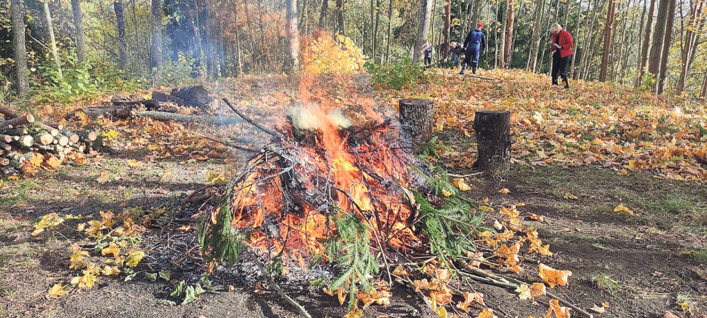 Pagājušās nedēļas nogalē tika rīkota Liedes kalnu sakopšanas talka.
Autors: Ilze Vanaga