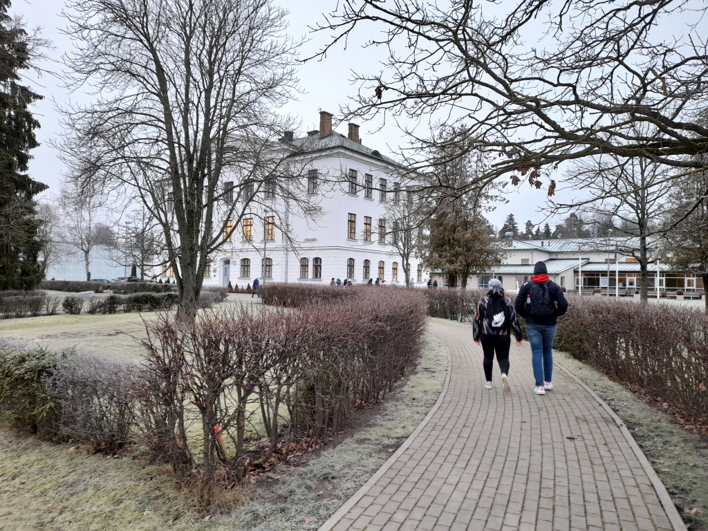 Kopš 1.novembra mācības klātienē drīkstēja atsākt 1. līdz 3.klašu skolēni, taču ar vakardienu, 15.novembri, visi Gulbenes novada skolēni devās mācīties uz skolu. Jau pēc pulksten 8.00 skolēni devās apgūt zinības klātienē Gulbenes novada vidusskolā.
Autors: Inita Savicka