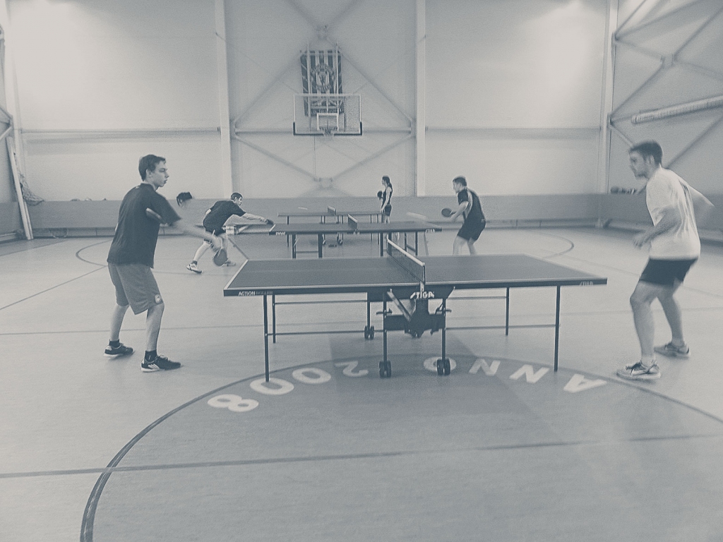 Druvienas sporta zālē pirms dažiem gadiem norisinājās pagasta ziemas sporta spēles. 
Autors: no “Dzirksteles” arhīva