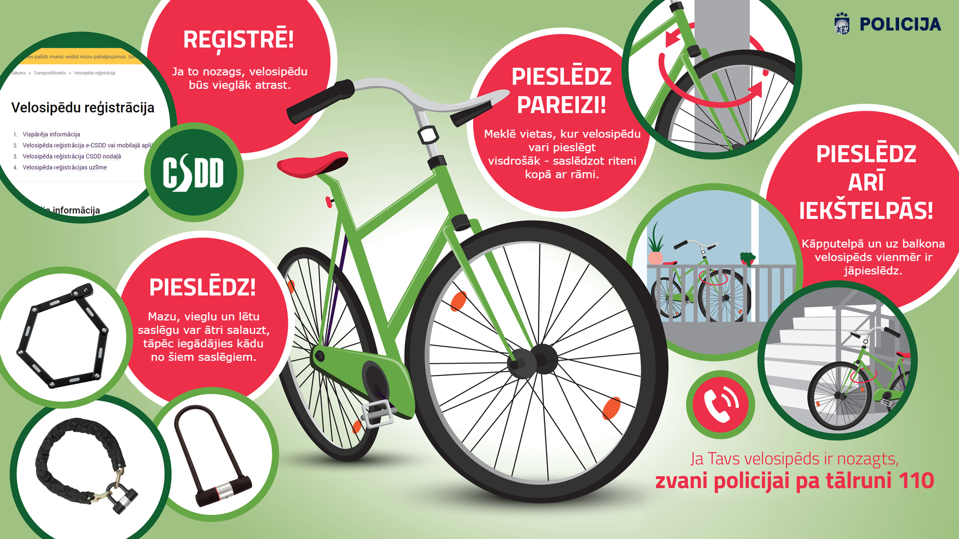 silent feed I found it Valsts policija aicina rūpēties par velosipēda drošību – Gulbenes novads –  Dzirkstele.lv