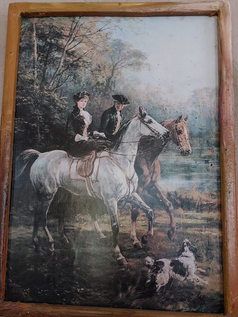 Gleznas veidotas dekupāžas tehnikā.
Autors: Foto: Pārsla Konrāde