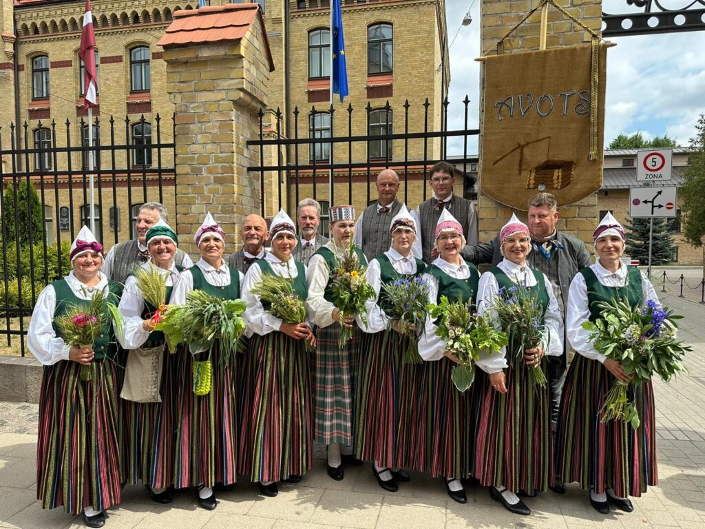 Pēc gājiena.
Autors: Foto: "Facebook"/Tirzas pagasts