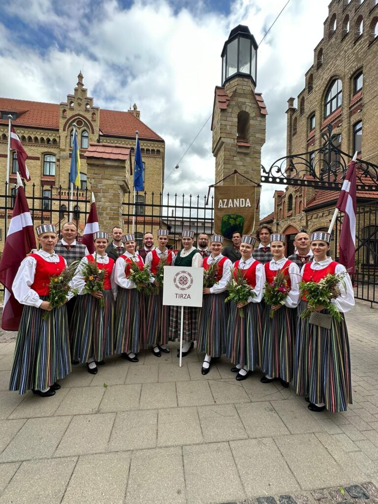 Pēc gājiena.
Autors: Foto: "Facebook"/Tirzas pagasts