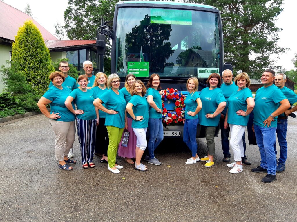 Lejasciema jauktais koris "Kaprīze" ceļā uz svētkiem.
Autors: Foto: "Facebook"/Rita Gargažina