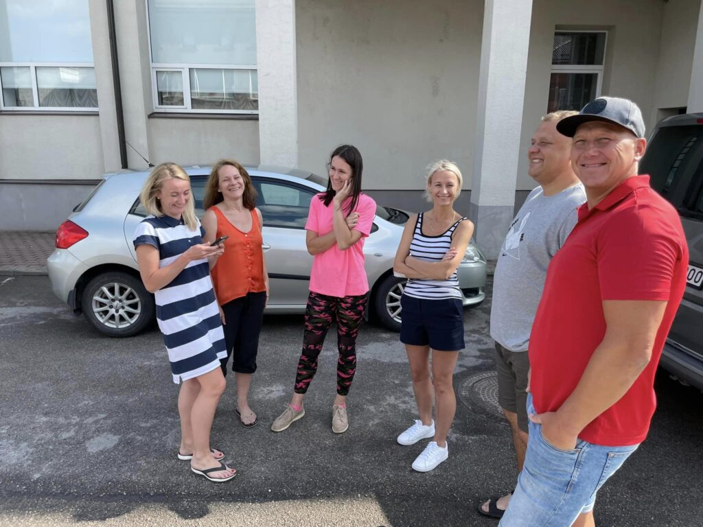 “Ratiņš”, “Vērdiņš”, “Apinītis”, “Litenietis” ceļā uz Rīgu.
Autors: Foto: Diāna Odumiņa.