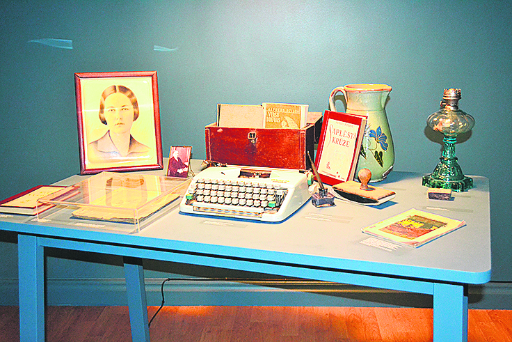 Piemiņas istaba rakstniekam Alfredam Dziļumam.
Autors: Foto: no privātā arhīva