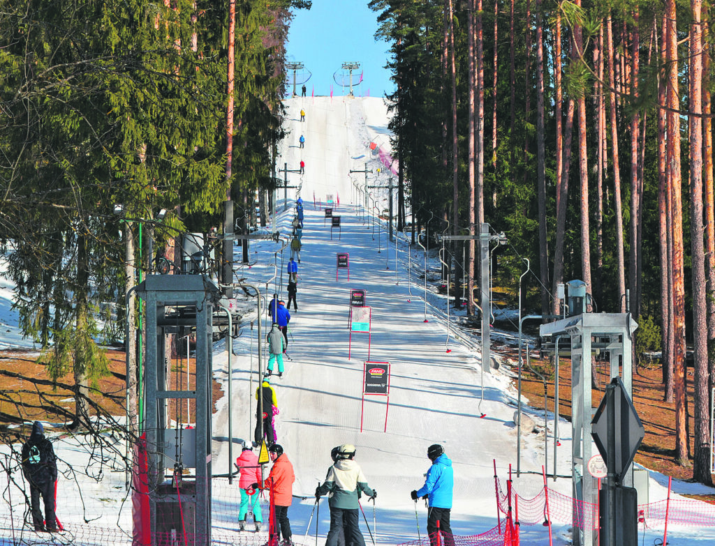 Riekstukalna slēpošanas trase.
Autors: Foto: no privātā arhīva