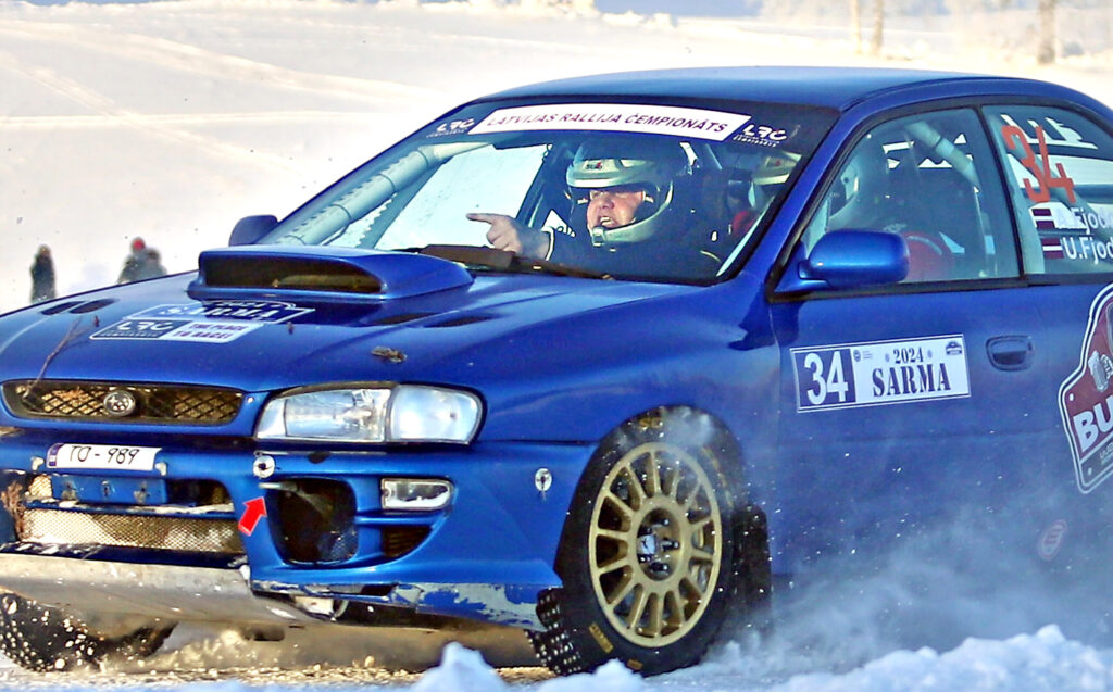 PĒC PAMATĪGA TRIECIENA un brīnumainas noturēšanās trasē Uldim Fjodorovam laikam leģenda bija zudusi un maršrutu nācās rādīt ar pirkstu.
Autors: Foto: Gatis Bogdanovs