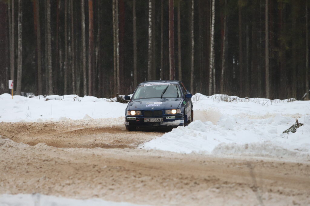 Rallijsprinta ieskaitē ar Gulbeni saistītie Atis Ozoliņš/Nauris Šlanks (“BMW”) - devītie, taču savā (RK9) klasē viņi kāpa uz goda pjedestāla trešā pakāpiena
Autors: Foto: Gatis Bogdanovs