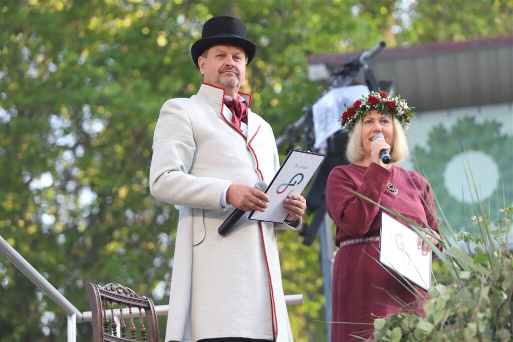 Pasākumu vadīja Ilvita Kļaviņa un Normunds Mazūrs.
Autors: Foto: Gatis Bogdanovs