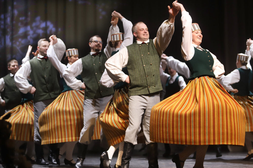 “UNCE” rādīja enerģisku dejas soli.
Autors: Foto: Gatis Bogdanovs