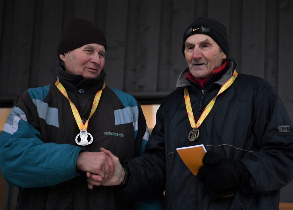 Jānis Ančs uzvarēja K 80+ grupā. 
Autors: Foto: LSVS