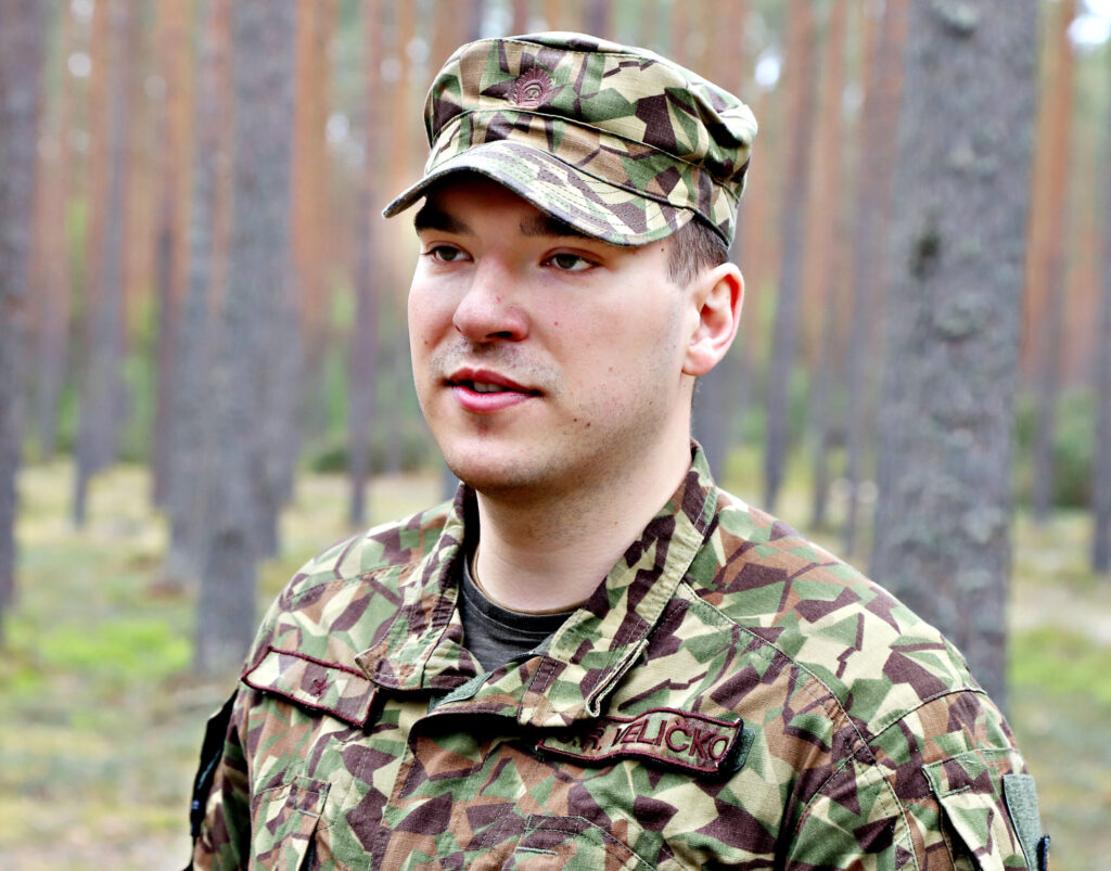 Leitnants Jānis Rinalds Veličko.
Autors: Foto: Gatis Bogdanovs