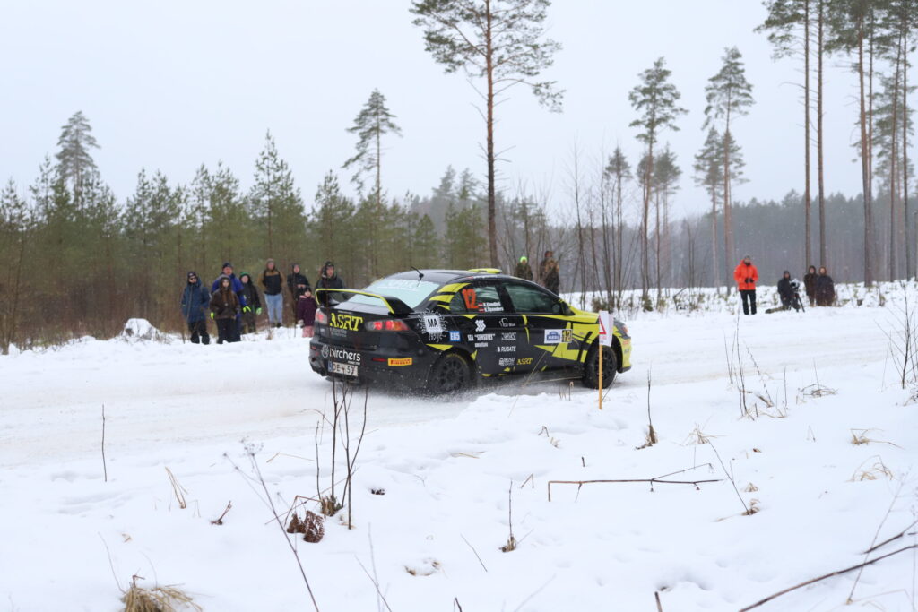 8.vietu izcīnīja Kristers Cimdiņš/Renārs Šķenders ar “Mitsubishi Lancer Evolution X”.
Autors: Foto: Gatis Bogdanovs