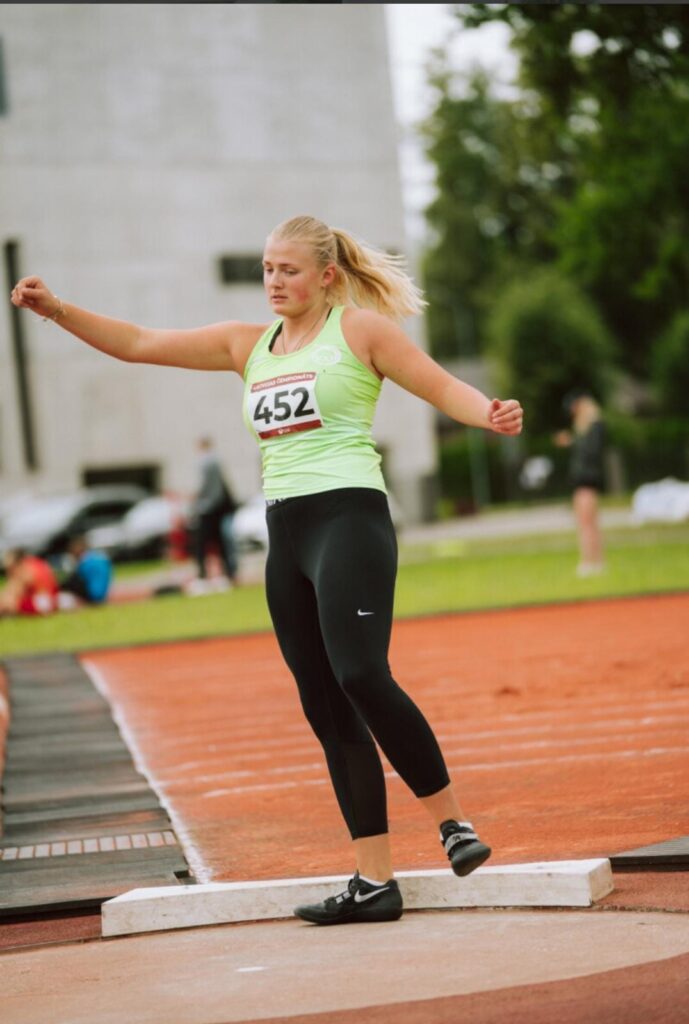 Evelīna Lazdiņa.
Autors: no privātā arhīva