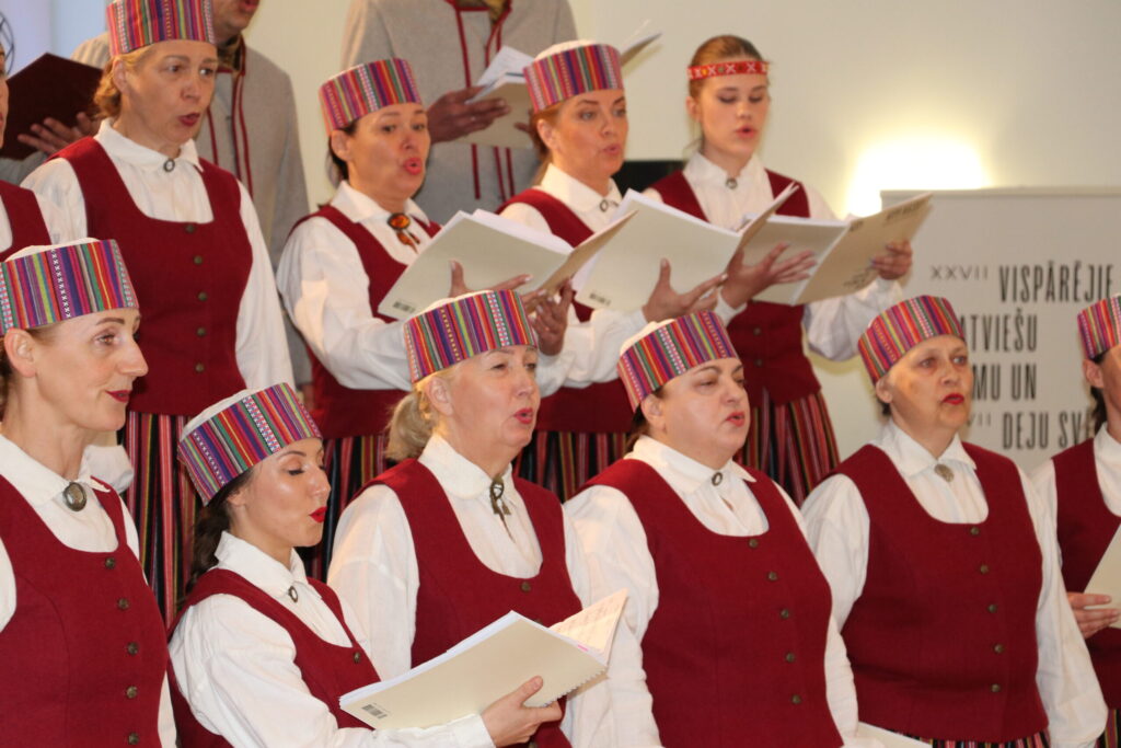 Koris “Harmonija” dziesmu un deju svētku koru koprepertuāra pārbaudes skatē.
Autors: Foto: Dace Plaude