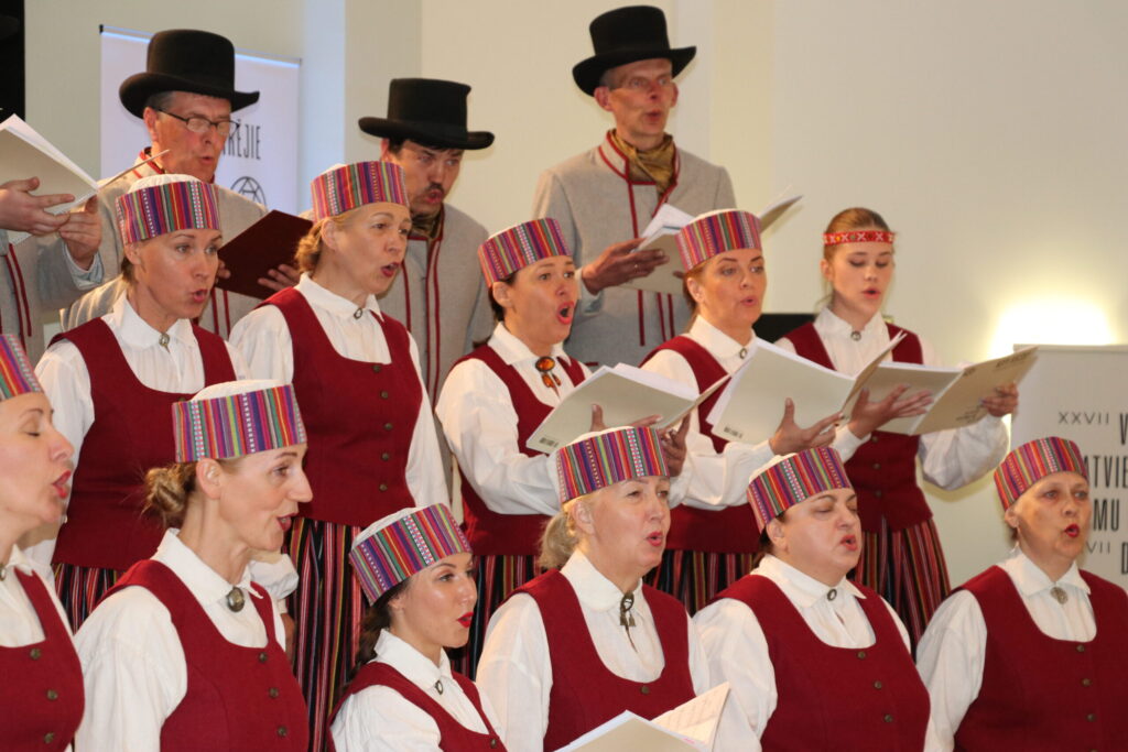 Koris “Harmonija” dziesmu un deju svētku koru koprepertuāra pārbaudes skatē.
Autors: Foto: Dace Plaude