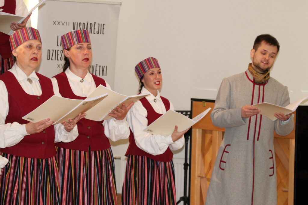 Koris “Harmonija” dziesmu un deju svētku koru koprepertuāra pārbaudes skatē.
Autors: Foto: Dace Plaude