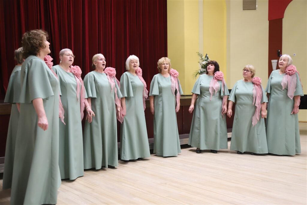 Jaungulbenes tautas nama sieviešu senioru ansamblis “Kamenes”