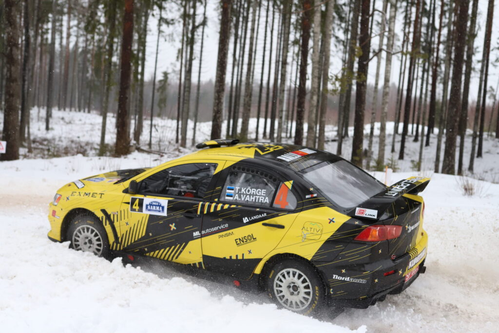 Absolūtā vērtējuma uzvarētāji - igauņi Timmu Kerge un Arro Vahtra.
Autors: Foto: Gatis Bogdanovs