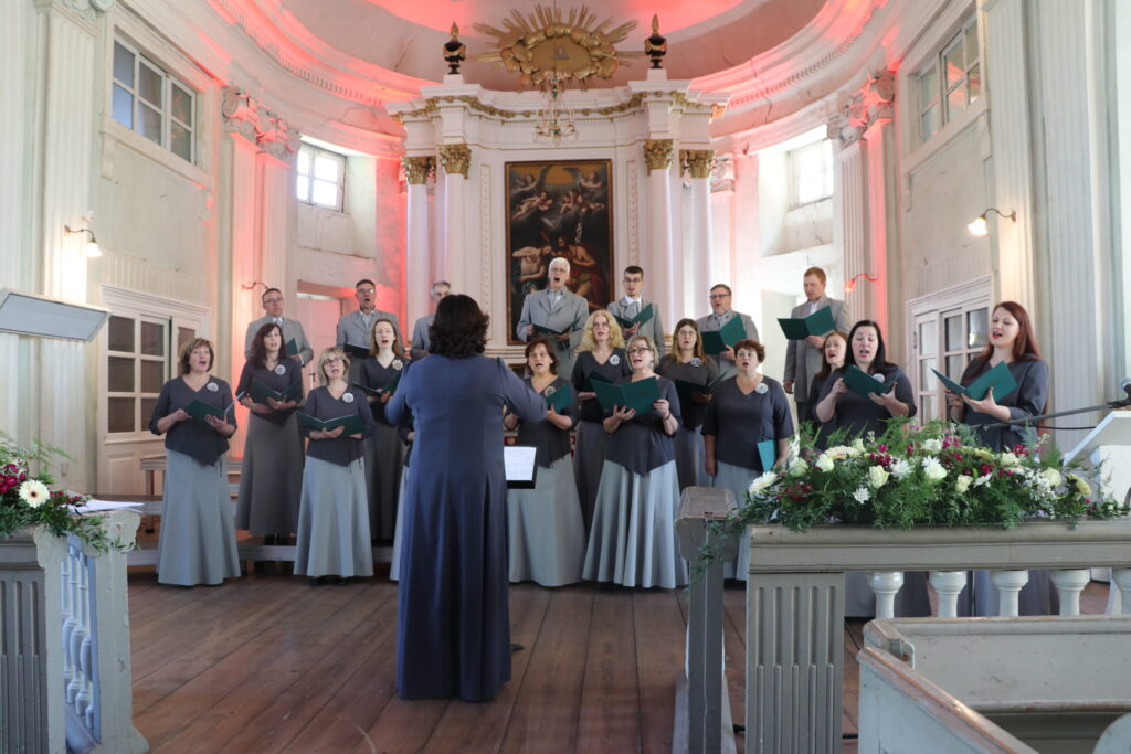 Lejasciema kultūras nama koris “Kaprīze”
Autors: Foto: Laura Felša (“Alūksnes un Malienas Ziņas”)
