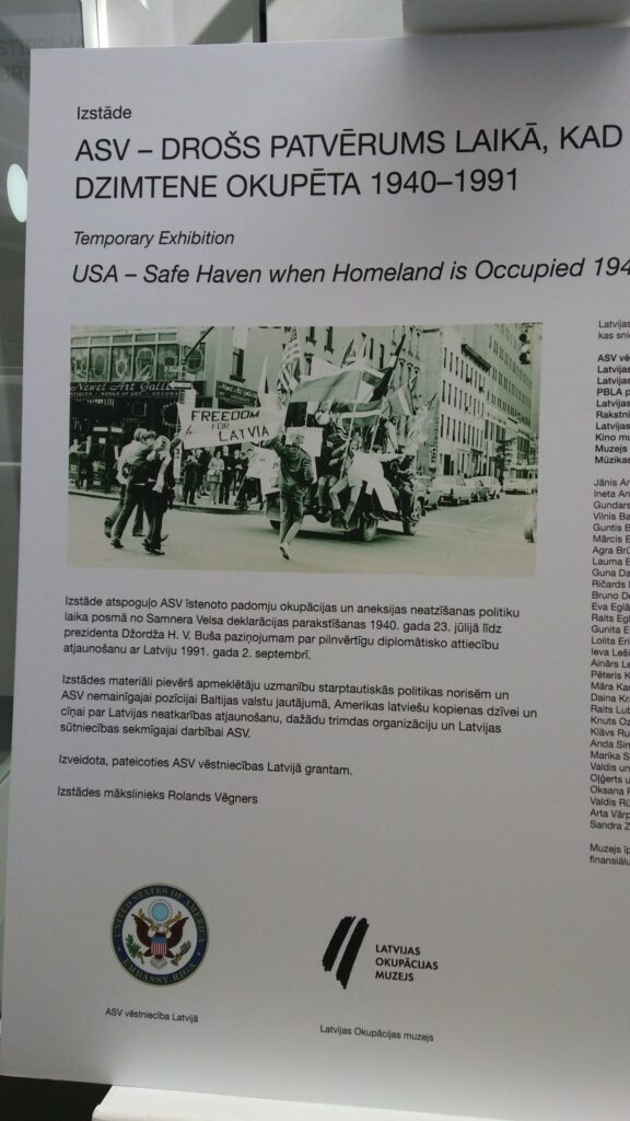 Latvijas Okupācijas muzejs Rīgā.
Autors: Foto: Pārsla Konrāde