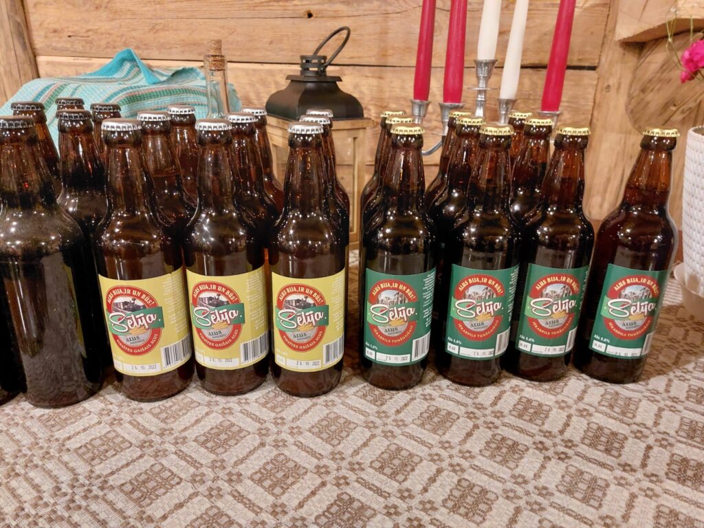 “Alus bija, ir un būs!” - ar tādu devīzi tiek ražots Sēlijas alus.
Autors: Foto: Pārsla Konrāde