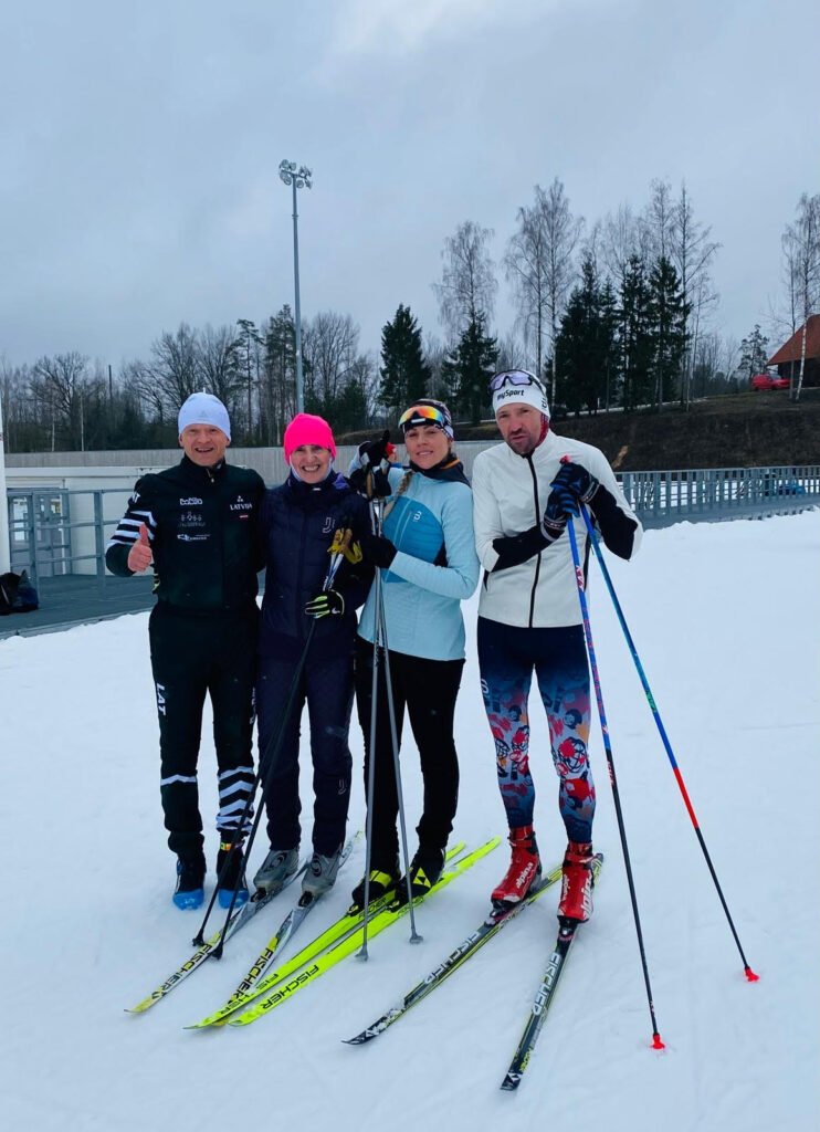 Stafetes komanda.
Autors: Foto: no privātā arhīva